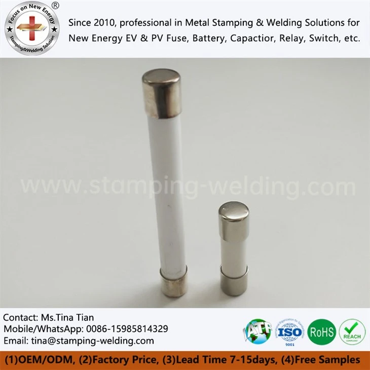 Metal End Cap for PV fuse