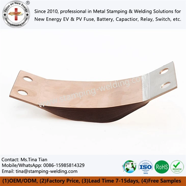 Customized Laminated Flexible Copper Connectors