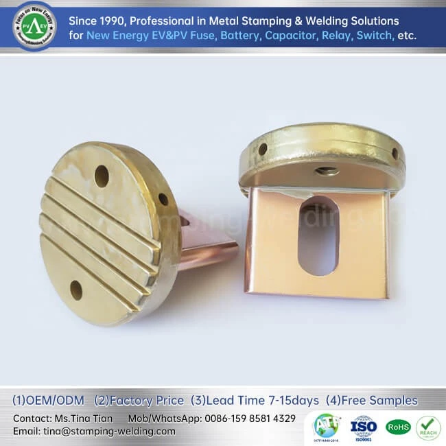 Silver Brazing Blade Fuse Terminal