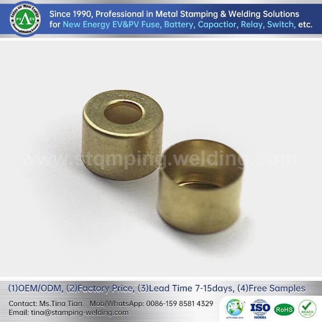 Brass Fuse Cap For EV Battery Fuse