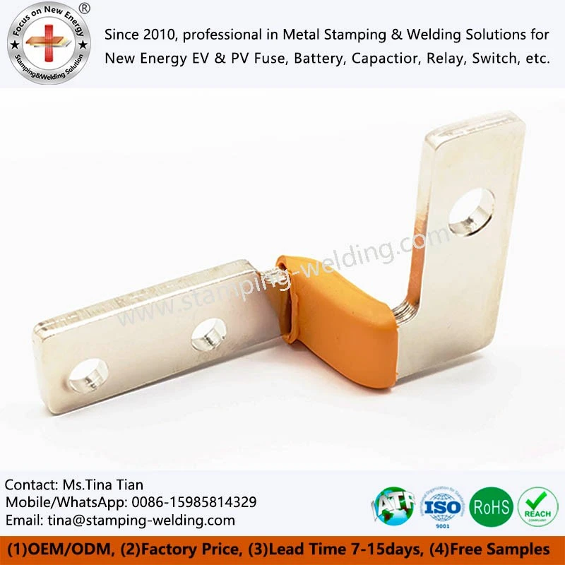 Tinned Foil Connector for Electrical Battery