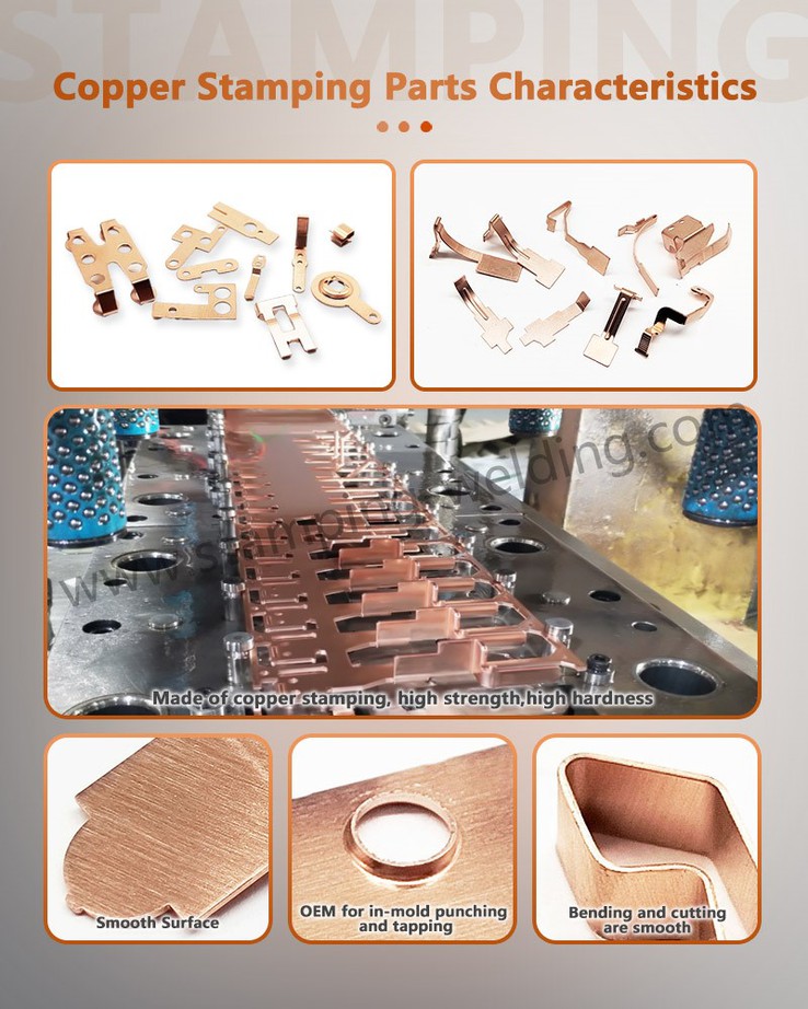 Copper Stamping Parts Characteristics Copper Stamping Parts Characteristics