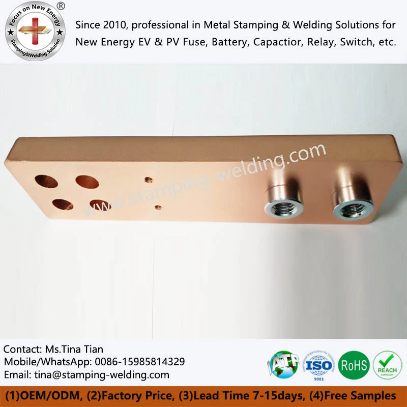 Punched and Plain Copper Busbar Punched and Plain Copper Busbar