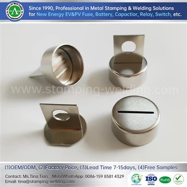 ای وی فیوز کے لیے الیکٹروپلیٹڈ کاپر کیپ